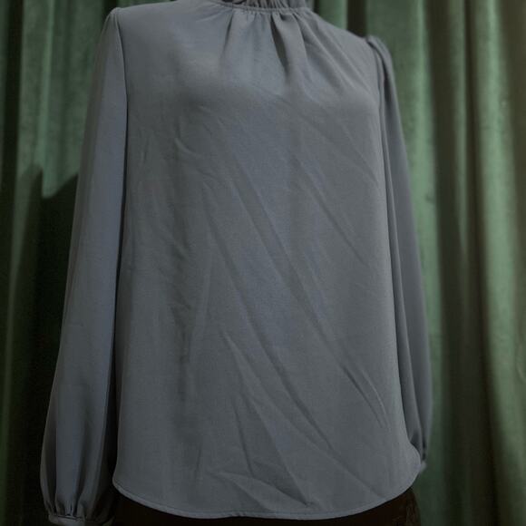 HALARA Elegant Slate Blouse - Picture 1 of 4